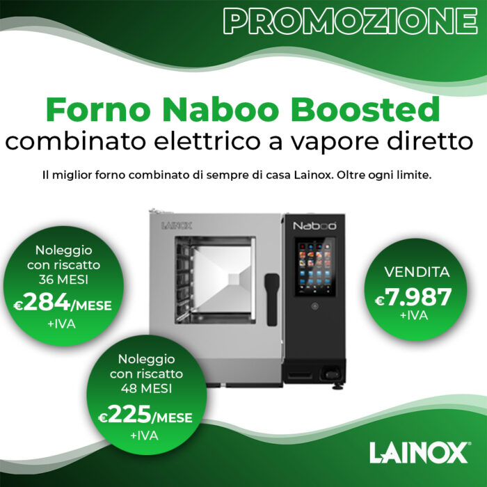 Offerta forno Lainox Naboo Boosted