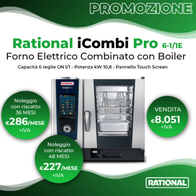 Offerta Rational iCombi Pro 6-1/1E